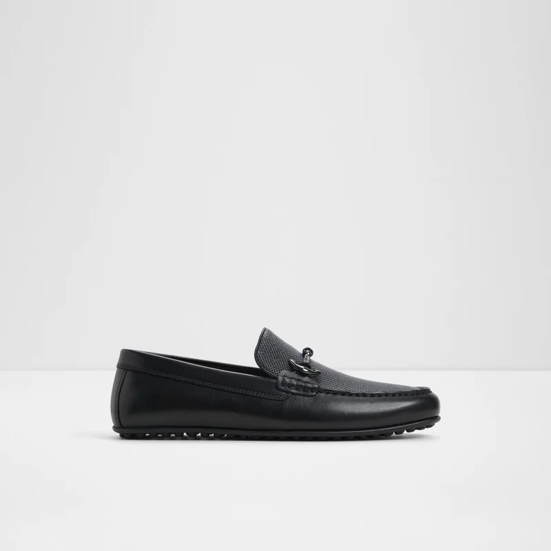 ALDO Wilbarta-In Men's Black Moccasins
